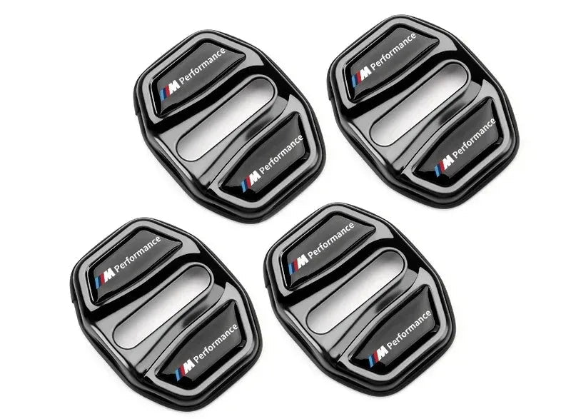4PCS Door Lock Cover Set for BMW 3 5 Series X1 X3 X4 X5 G20 G30 G32 F48 G01 G02 F15 G05 G07 G11 G22 G26 U10 – Protective Lock Trim Caps