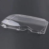 BMW E46 Sedan Headlight Lens Covers (2002–2005) – Clear Replacement PC Lenses