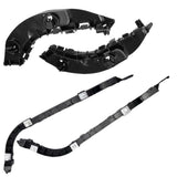 Honda Civic Sedan Bumper Retainer Brackets – Front & Rear Support Set (2006–2011, 4-Door)