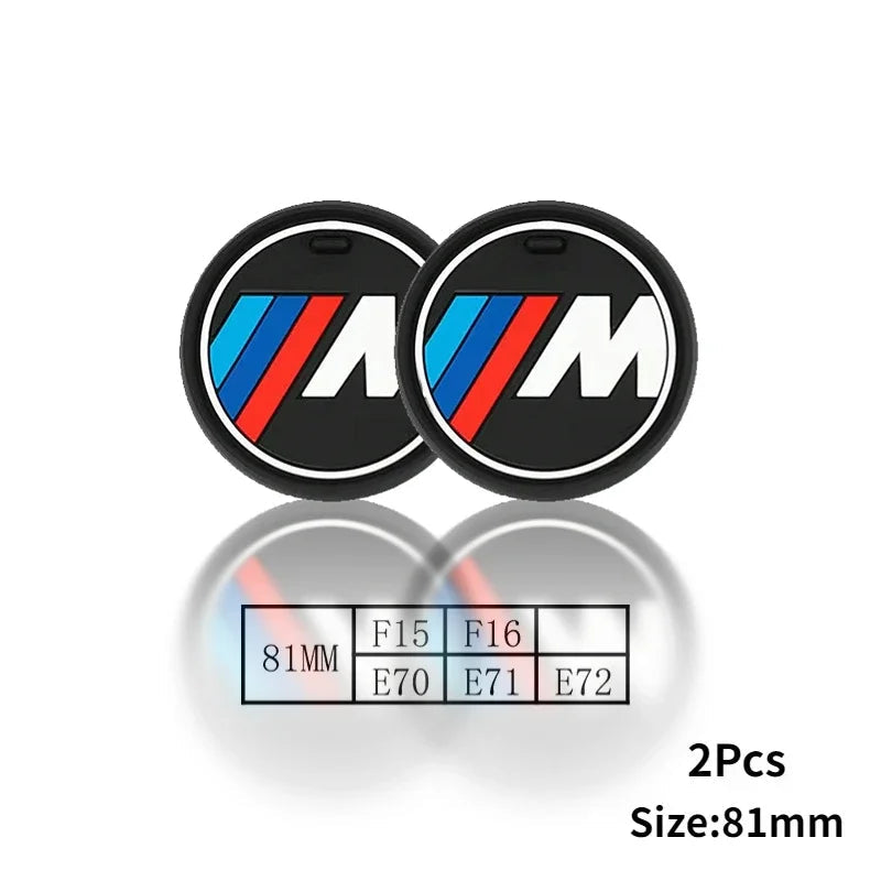 Silicone Cup Holder Coaster Set for BMW – 2PCS Interior Cup Mat for X1 X2 X3 X4 X5 X6 & 1–7 Series (Multiple Chassis Fitment)