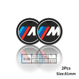 Silicone Cup Holder Coaster Set for BMW – 2PCS Interior Cup Mat for X1 X2 X3 X4 X5 X6 & 1–7 Series (Multiple Chassis Fitment)