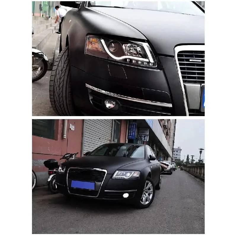 Audi A6 LED Headlight Upgrade 2005–2012 | Projector Headlights with DRL (C5 / C6)