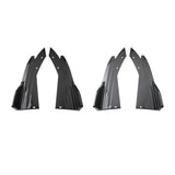 Universal Rear Bumper Side Splitters – 48cm ABS Corner Aero Trim (Pair)