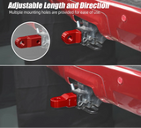 Billet Aluminum Hitch Link Shackle Mount – 2” Receiver (Adjustable, Anodized)