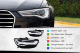 Audi A6 C7 LED Headlights – DRL, Projector High/Low Beam & Dynamic Turn Signals (2012–2018)