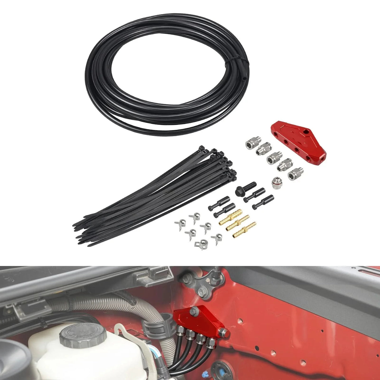 Universal Differential Breather Kit – Extended Vent Upgrade for Off-Road & Performance Use
