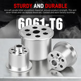 BMW E46 3 Series & E85 Z4 Solid Billet Aluminium Rear Differential Bushing Set 1999 - 2008 (Excludes E46 M3 / Z4M / Replaces 33176770788 / 33176751808 / 33171093175 / 33171093565)