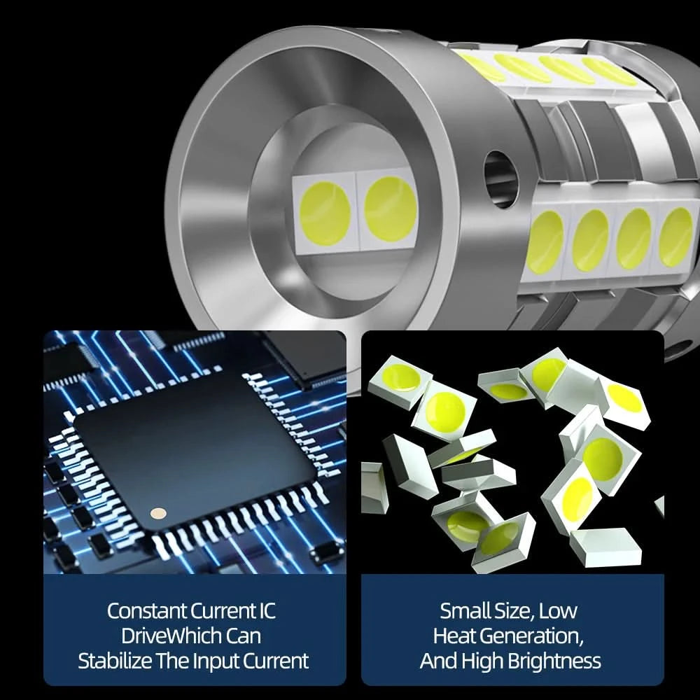 Chevrolet Corvette C6 LED Reverse Lights – 6000K High-Output Backup Bulbs (2005–2013, Pair)
