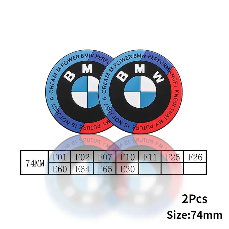 Silicone Cup Holder Coaster Set for BMW – 2PCS Interior Cup Mat for X1 X2 X3 X4 X5 X6 & 1–7 Series (Multiple Chassis Fitment)