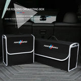 Foldable Car Trunk Organizer Storage Box – Large Capacity Cargo Organizer