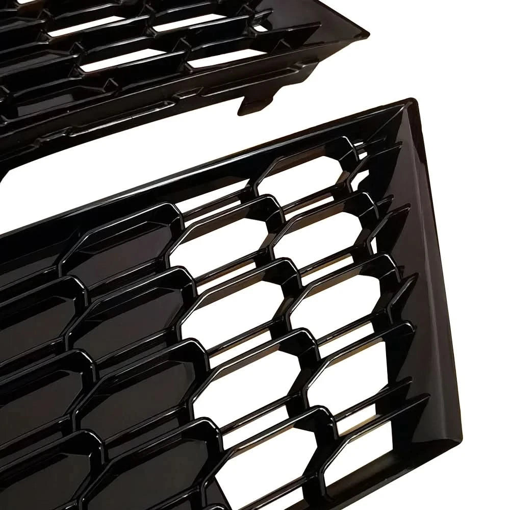 Honeycomb Front Fog Light Grille Set for Audi A3 8V S-Line / S3 2017–2020 – Left & Right Bumper Mesh Covers