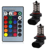 RGB LED Fog Light Bulbs – Multi-Color 5050 Chip Upgrade (H11 / H8 / H9 / H7 / 9005 / 9006 & More)