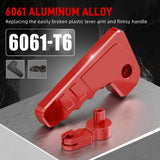 Aluminum Hood Release Lever Handle for VW Golf MK7 GTI/R, Seat Leon 5F, Skoda Octavia 5E LHD 2015-2020 | CNC-Machined Upgrade 6R1823533