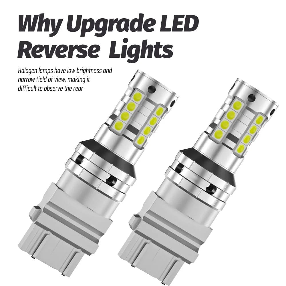 Chevrolet Corvette C6 LED Reverse Lights – 6000K High-Output Backup Bulbs (2005–2013, Pair)
