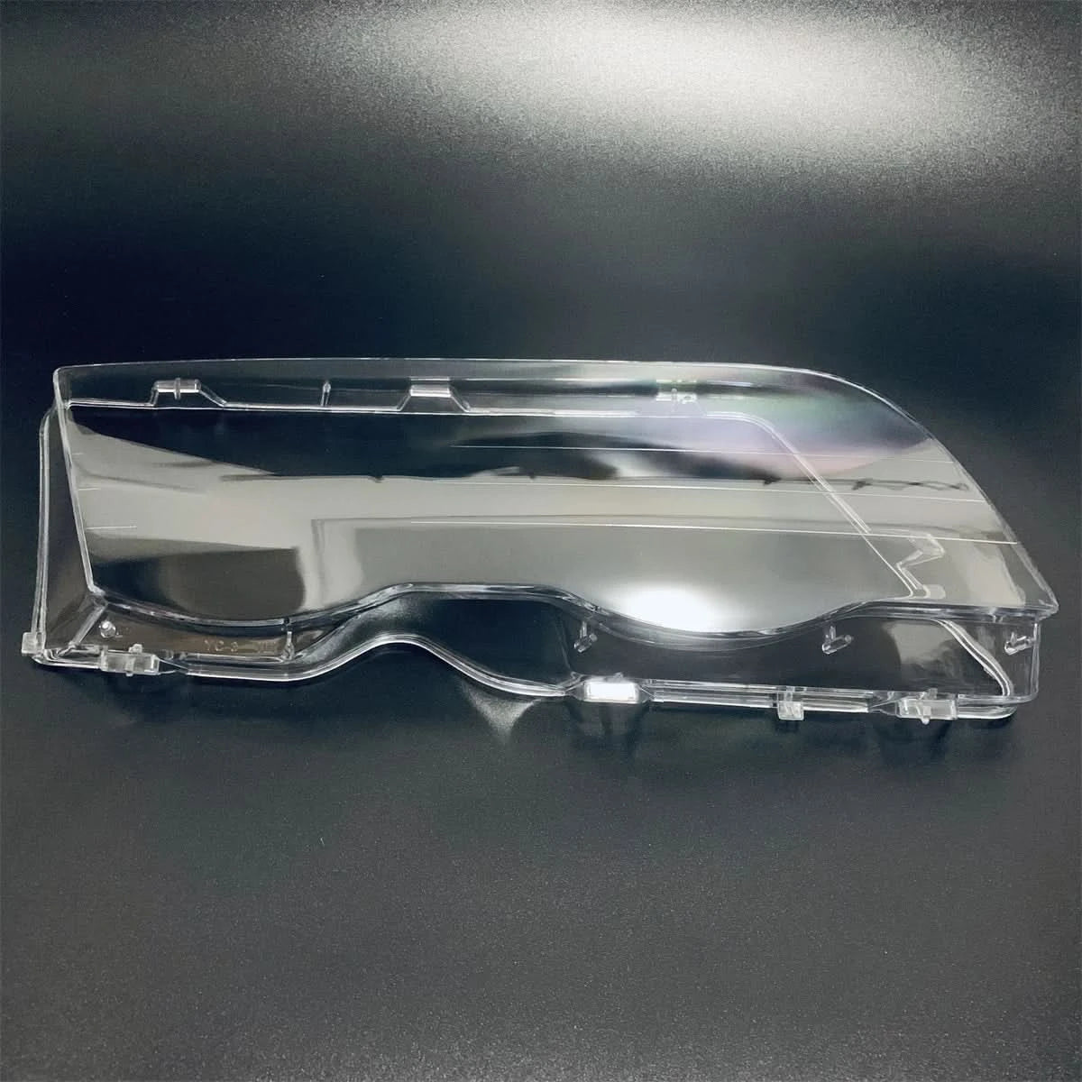 Clear Headlight Lens Covers – Fits BMW E46 3-Series Sedan/Wagon (1998–2001) | OEM-Style Replacement Lamp Shell Set (2PCS)