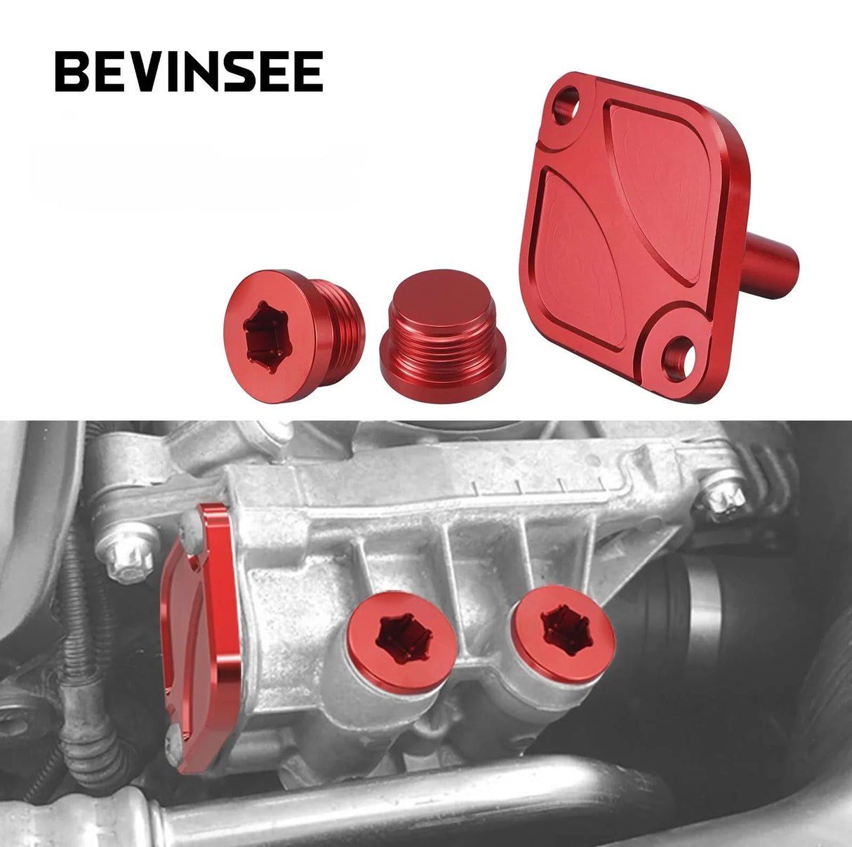 Billet Oil Thermostat Housing Plugs & Lid Cover – BMW N54 / N55 / S55