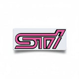 STI 3D Metal Emblem for Subaru – Front Grille & Trunk Badge for WRX, BRZ, Impreza, Forester & More
