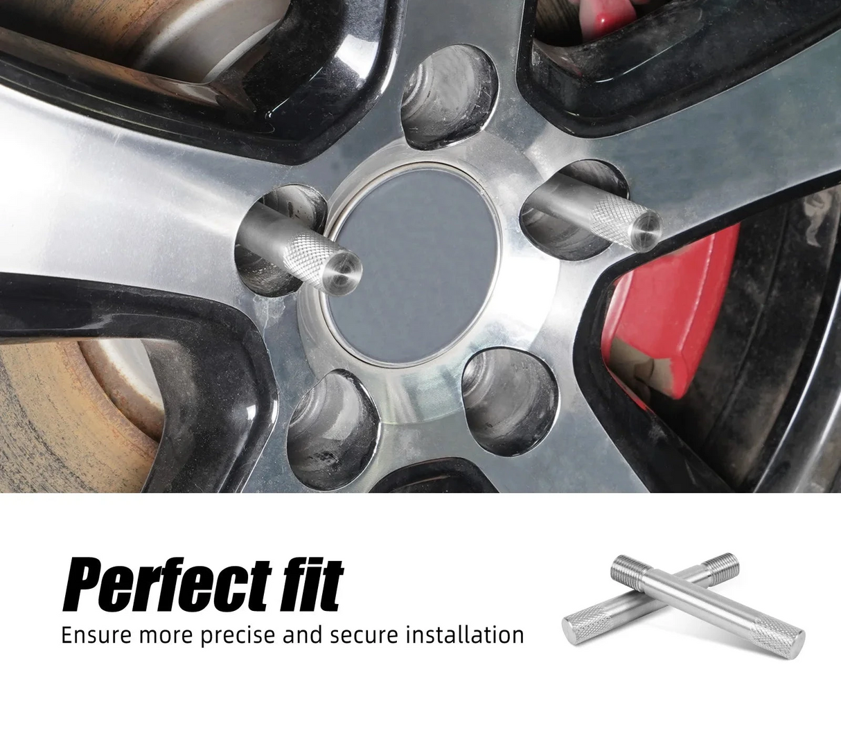 M14x1.5 Stainless Steel Wheel Hanger & Alignment Pin Tool