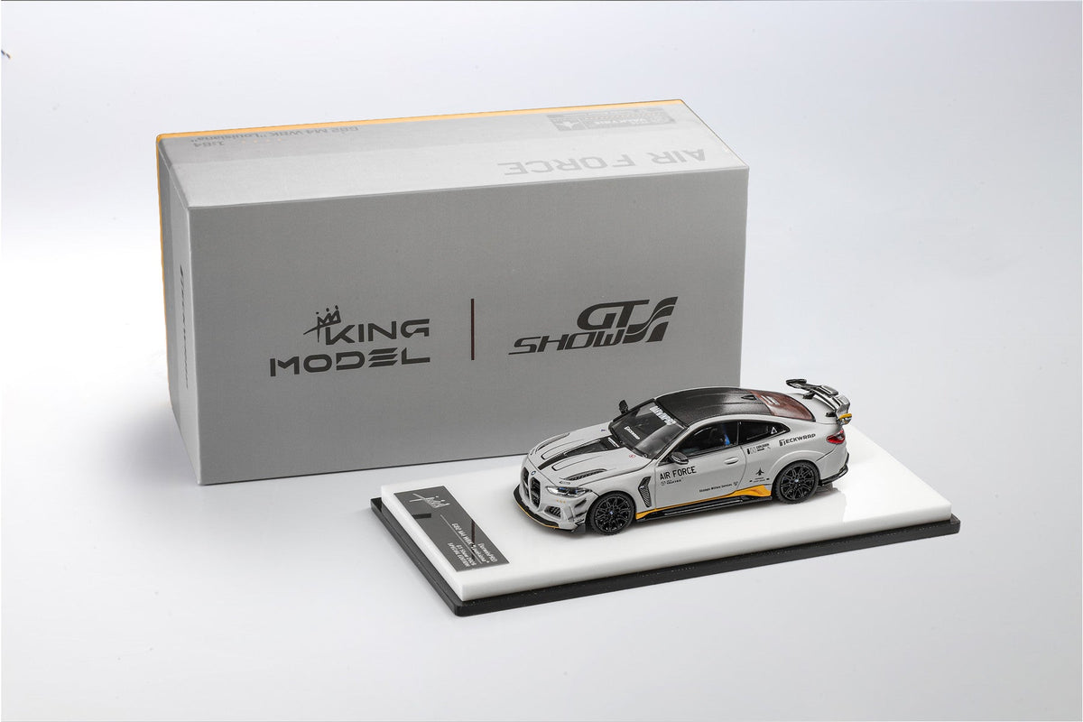 Limited Edition 1:64 Scale Diecast BMW M4 G82 Wide Body Model | Darwinpro Louisiana Carbon Fiber Kit