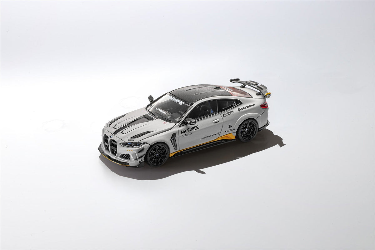 Limited Edition 1:64 Scale Diecast BMW M4 G82 Wide Body Model | Darwinpro Louisiana Carbon Fiber Kit