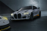 Limited Edition 1:64 Scale Diecast BMW M4 G82 Wide Body Model | Darwinpro Louisiana Carbon Fiber Kit