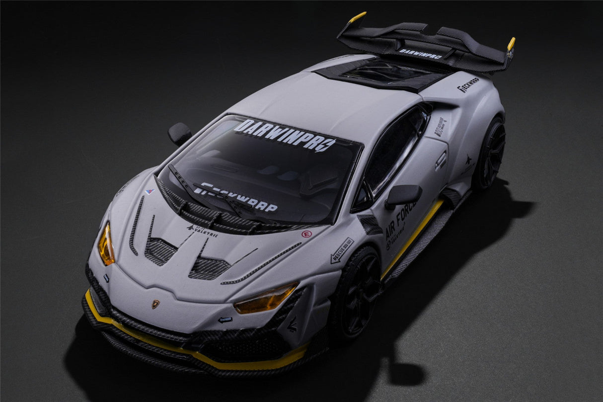 Limited Edition 1:64 Scale Diecast Lamborghini Huracan Wide Body Model | Darwinpro BKSSII Carbon Fiber Kit