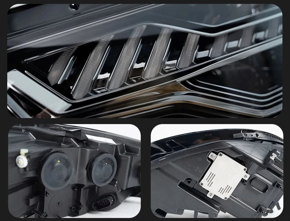 Audi A6 C7 LED Headlights – A7-Style DRL Upgrade with Dynamic Turn Signals (2012–2015)