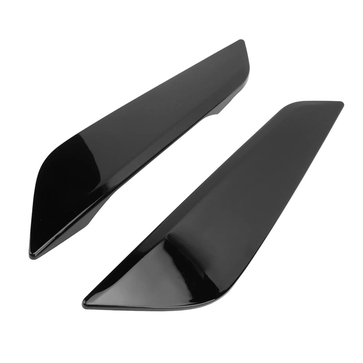 Front Side Air Duct Wing Trim Set for BMW 5 Series G30 G31 (2017–2023) – Gloss Black