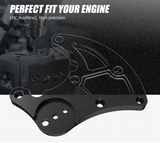 LS R4 High-Mount A/C Compressor Bracket – 6061 Billet Aluminum (Serpentine Drive)