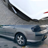 Universal Rear Bumper Side Splitters – 48cm ABS Corner Aero Trim (Pair)