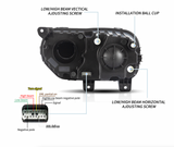 2015-2024 Dodge Challenger OEM Replica Headlights Projector LED Lights