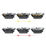 LED DRL Projector Headlights for Ford Mustang 2015–2017 – Full Headlamp Assembly (Pair)