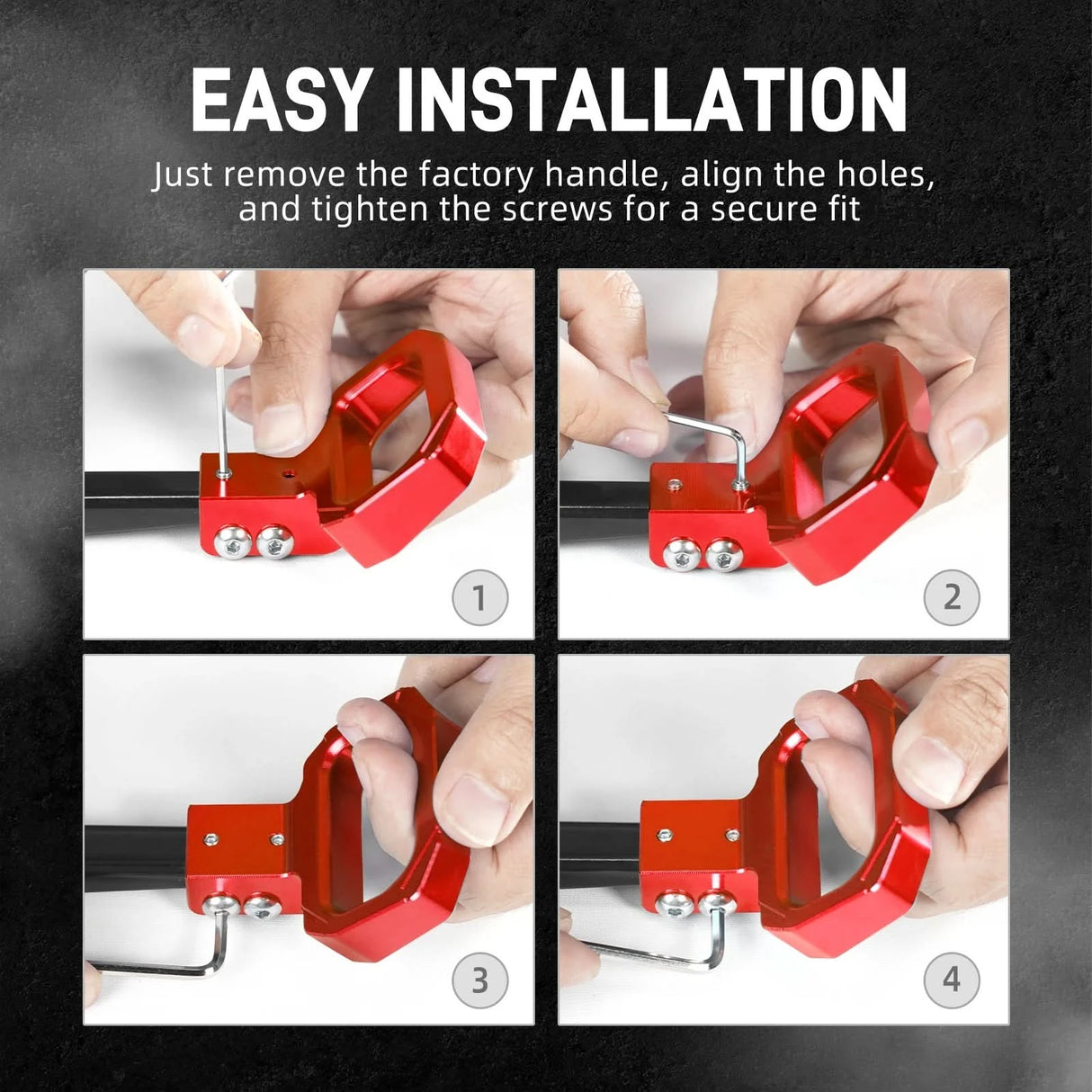 Aluminum Seat Release Handle Upgrade – VW Golf MK5 / MK6 / MK7, Passat CC, Polo, Amarok, Audi A1 / Q3 / TT