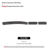 Suede-Style Dashboard Trim Panel Cover for BMW E39 (1995–2003)