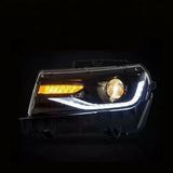 LED Headlight Assembly for Chevrolet Camaro (2014–2015) – Dynamic DRL Projector Head Lamps, Plug-and-Play Upgrade