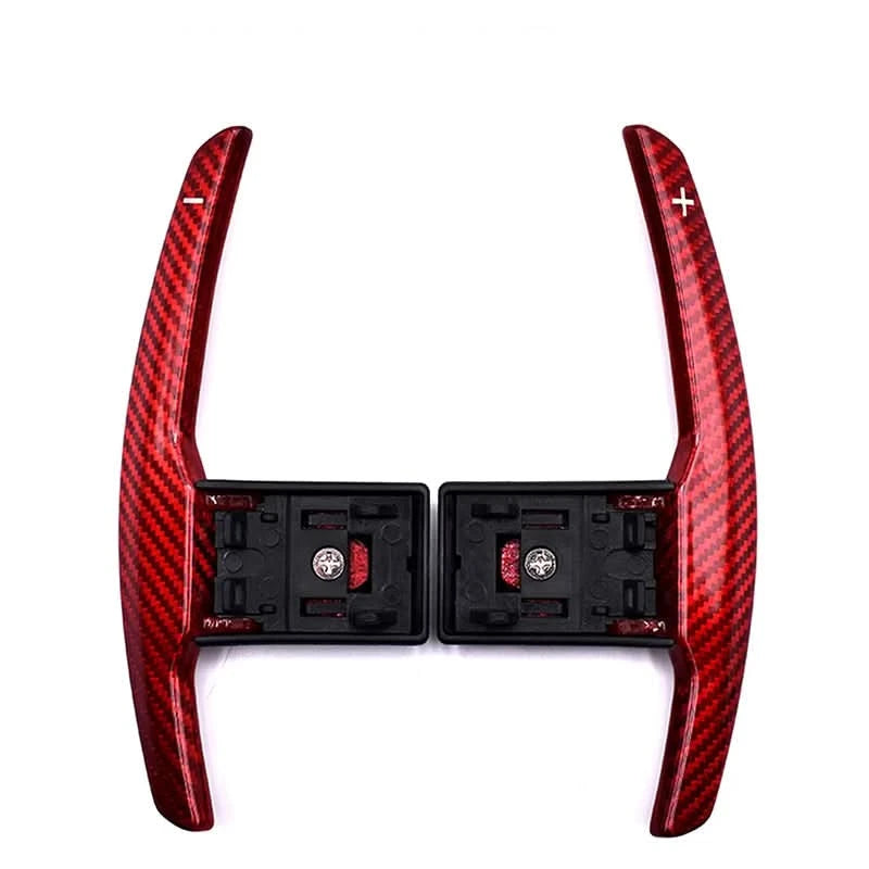 BMW F-Series Dry Carbon Fiber Shift Paddle Extensions – Steering Wheel Upgrade (Pair)