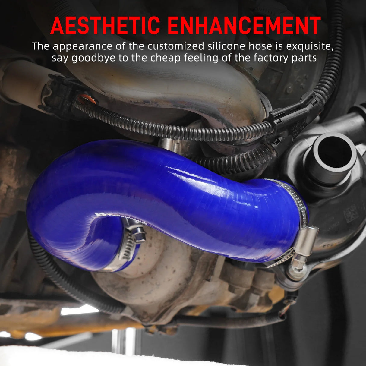 Upgraded Silicone Coolant Hose – BMW N52 Engines (Thermostat to Water Pump)