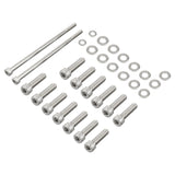 Chevy LS / LSX V8 Stainless Steel Oil Pan Bolt Kit for LS1 / LS2 / LS3 / LS6 / LS7 & Vortec 4.8L / 5.3L / 6.0L / 6.2L Truck Engines (Gen III / Gen IV)