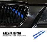 Front Kidney Grille V-Brace Bars for BMW E90 E91 E92 E93 (2006-2013) – Steel Upgrade