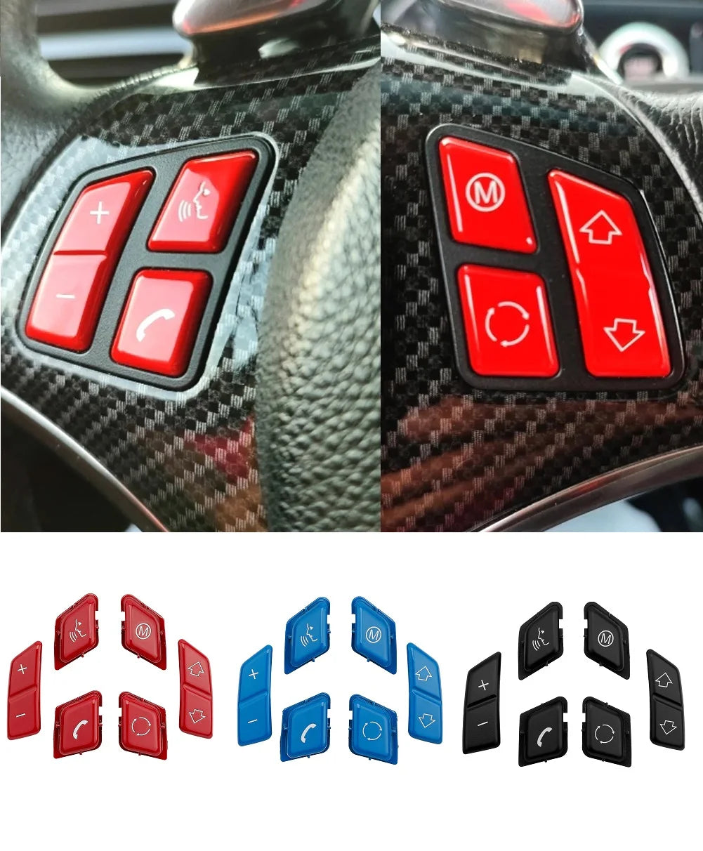 Steering Wheel M Button Replacement Cover for BMW 3 Series E90 E92 E93 M3, 1 Series E81–E88 & X1 E84 (2006–2013)