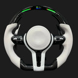 BMW Carbon Fiber LED Steering Wheel – Custom Performance Upgrade for M & F-Series Models