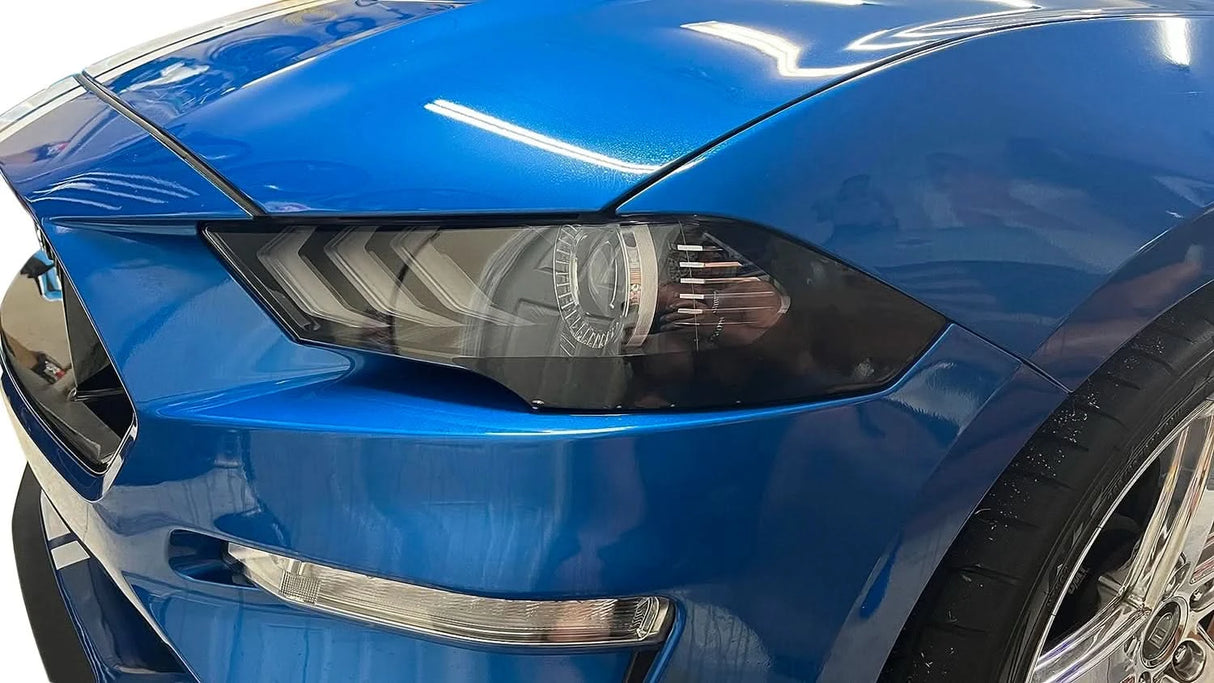 Signal Lamp Trim Film for Ford Mustang 2018–2021 | Waterproof Exterior Styling Decal