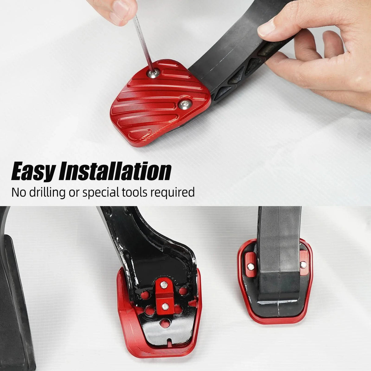 Billet Aluminum Manual Clutch & Brake Pedal Kit – MK7/MK8 Platform (Manual Transmission Only)