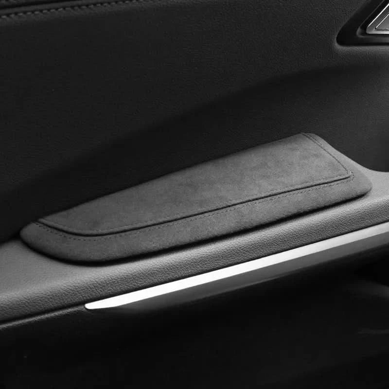 Premium Suede Door Armrest Elbow Pad Set – Comfort & Interior Styling Upgrade for BMW Models