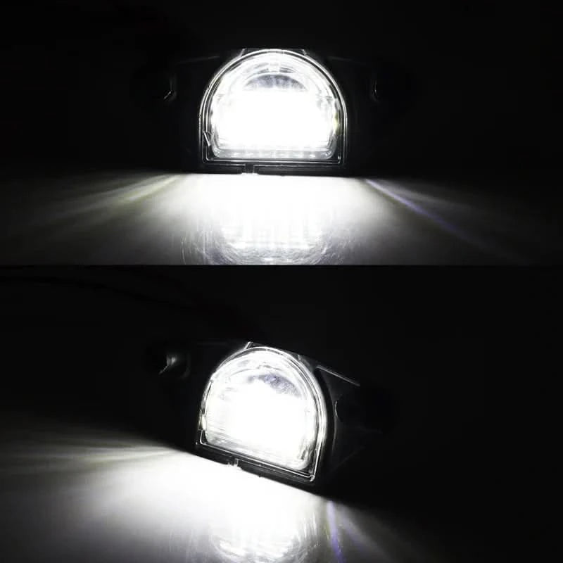 LED License Plate Light Assembly – OEM-Fit White Upgrade (GM & Pontiac Applications, Pair)