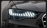 Audi A6 C7 LED Headlights – A7-Style DRL Upgrade with Dynamic Turn Signals (2012–2015)
