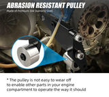 Manual Timing Belt Tensioner – B-Series DOHC VTEC Engines | CNC Aluminum, Stainless Pulley