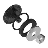 Universal Billet Aluminum Rear Wiper Delete Plug – Black Anodized