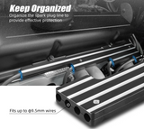 Billet Spark Plug Wire Loom Kit – Perimeter-Bolt V8 Engines | Heat-Resistant, CNC Aluminum (23-Piece Set)