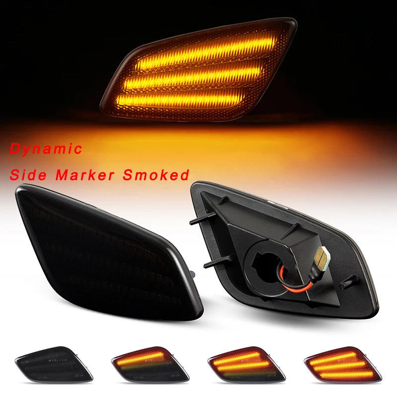 Dynamic LED Turn Signal & Side Marker Lights for Jeep Wrangler TJ (1997–2006)